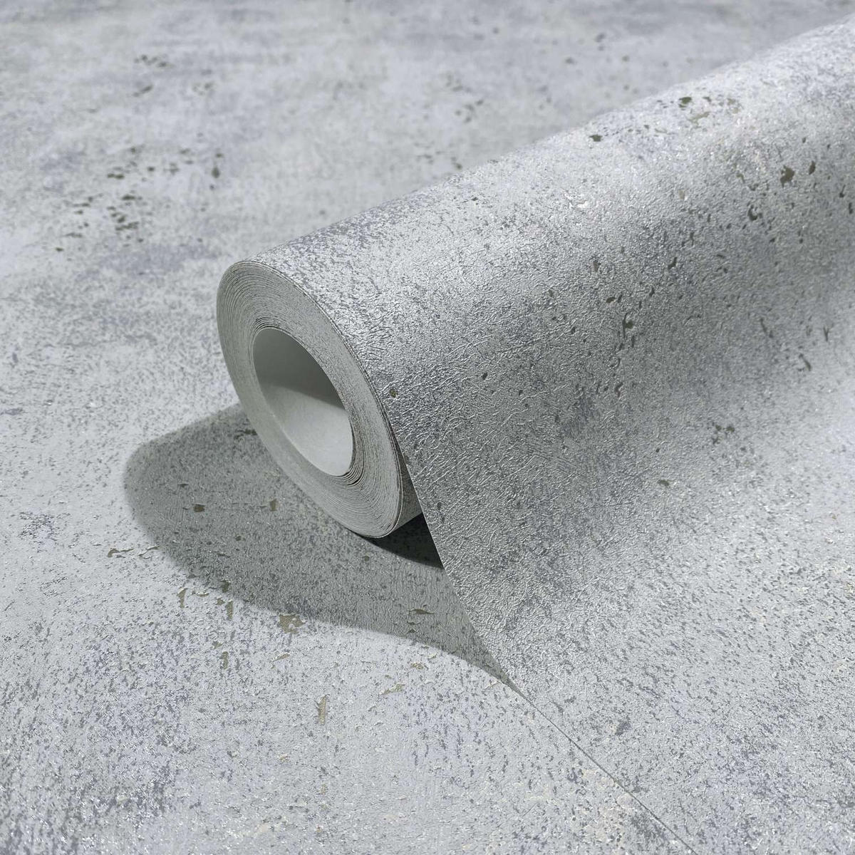 VLIESTAPETE Uni Tapete grau - Hellgrau, Papier (53/1005cm) - marburg