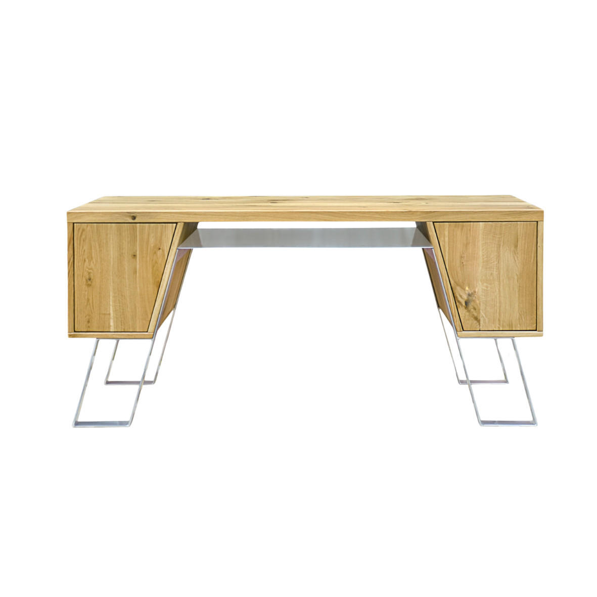 SCHREIBTISCH aus Holz füs Büro BORA I - Eichefarben, Holz (60/160/78cm) - Rawood Furniture