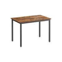 ESSZIMMERTISCH JUBA - Braun, Metall (110/70/77cm) - Hansiro