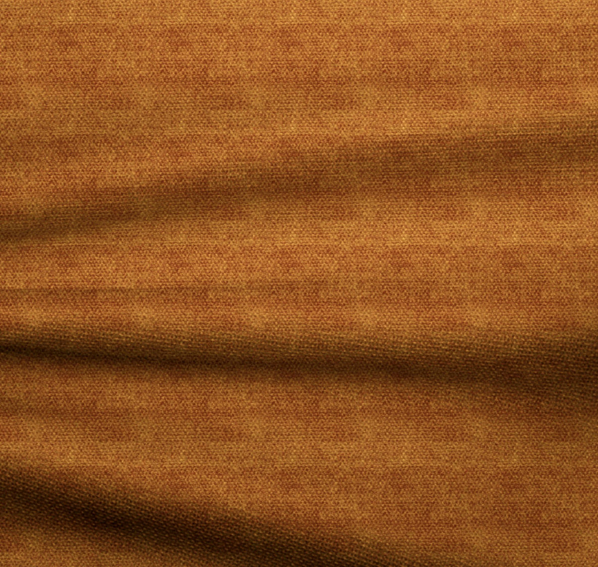 SOFA 3-Sitzer Samt Senf 232cm - Dunkelgelb, Textil (232/92/102cm) - Sia Home