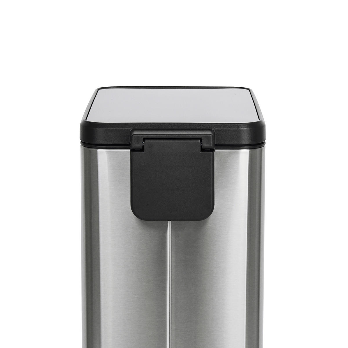 MÜLLEIMER STM15 15L Silber - Silberfarben, Metall (20/45/36cm) - SVITA