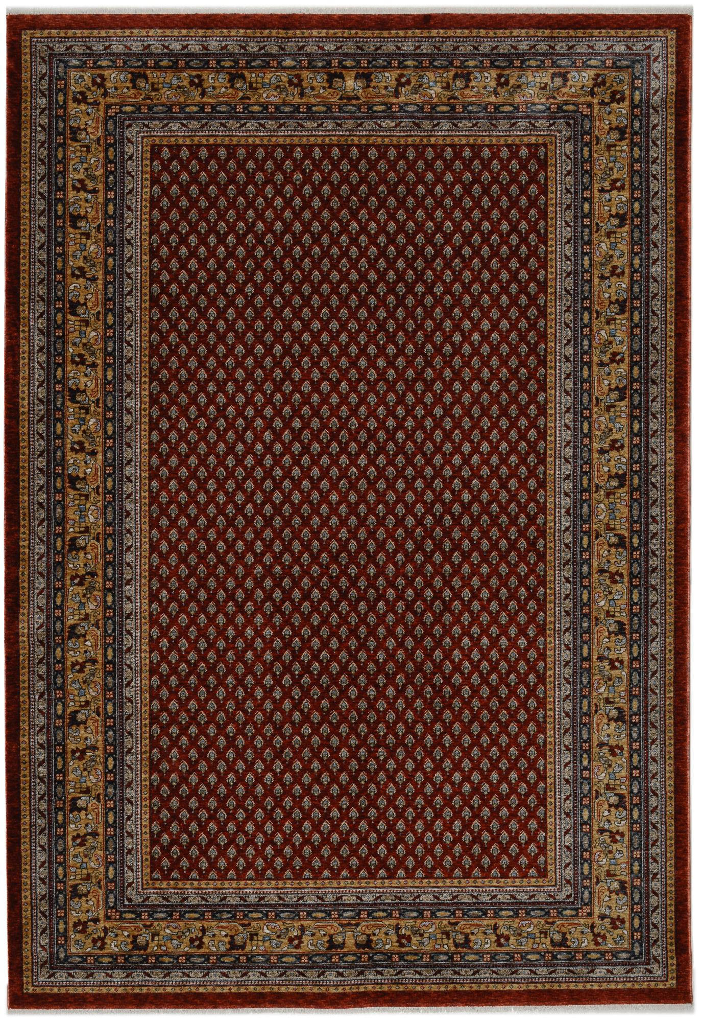 ORIENTTEPPICH Beatrice Mir 240x340 cm - Rot, Textil (240/340cm) - THEKO