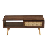 COUCHTISCH Braun 105/55/40 cm - Braun, Holzwerkstoff (55/105/40cm) - PANGIVO