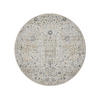 VINTAGE-TEPPICH George waschbar ø 120 cm rund - Beige, Kunststoff (120/120cm) - benuta
