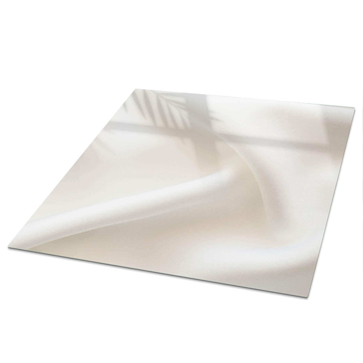 TISCHPLATTE 100x60 cm – Erstelltes Material - Beige, Glas (100/60/0.4cm) - Wallfluent