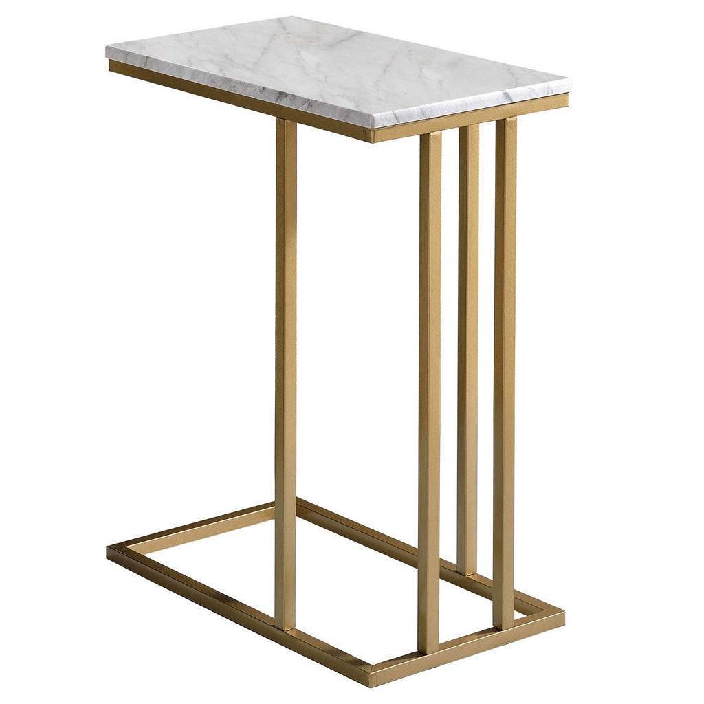 Thumbnail - Idimex Beistelltisch, Weiß, Holzwerkstoff, Vintage, Rechteckig,Rechteckig, 46x61x26 cm, Wohnzimmer, Wohnzimmertische, Be...