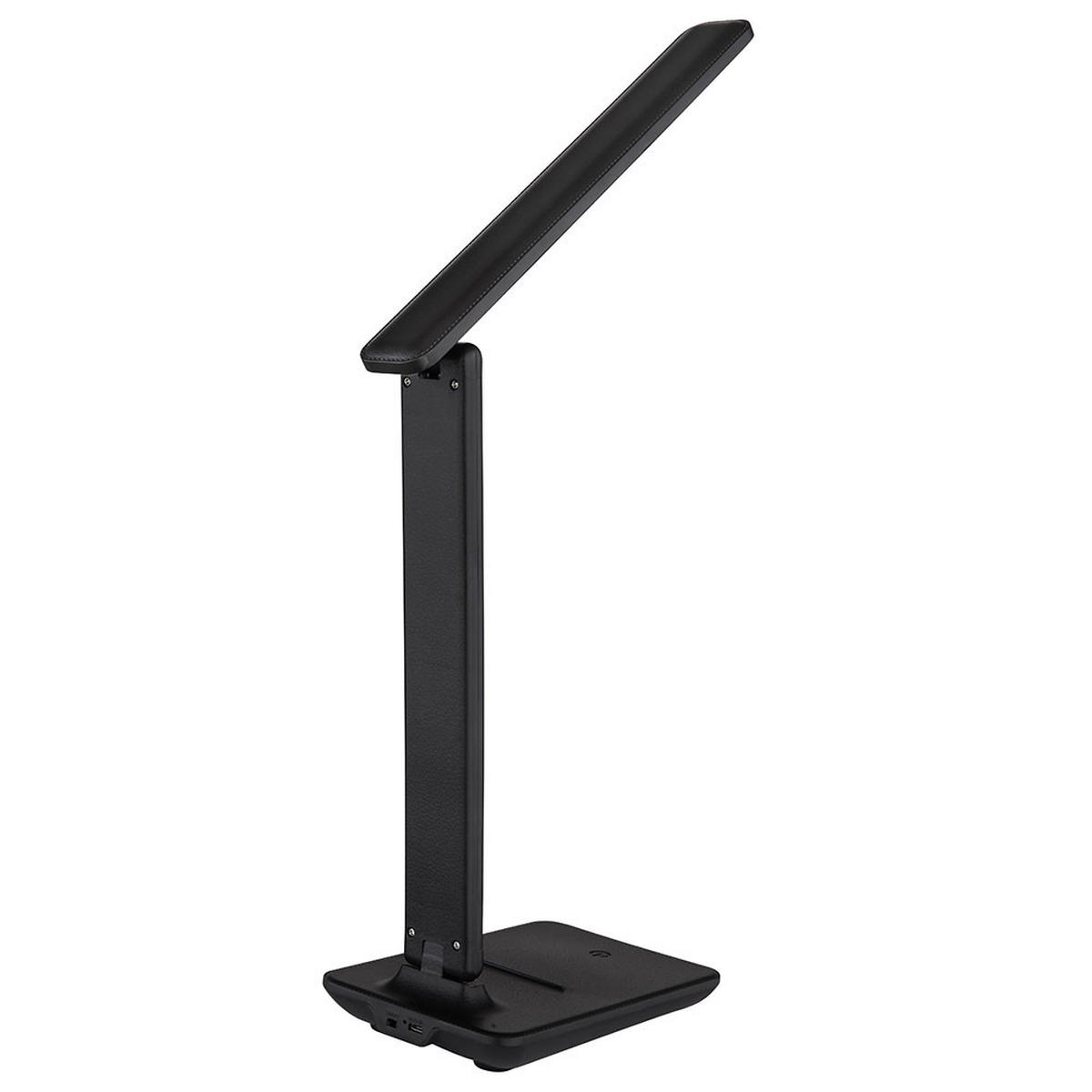 LED TISCHLEUCHTE CCT USB Akku - Schwarz, Kunststoff (28/11.5/50cm) - Globo Lighting