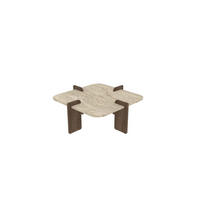 COUCHTISCH poalla beige - Beige, Holz (90/90/35cm) - Habitat Garten