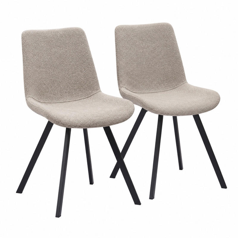 Meubliv Esszimmerstühle Braun 59x90x54 cm
