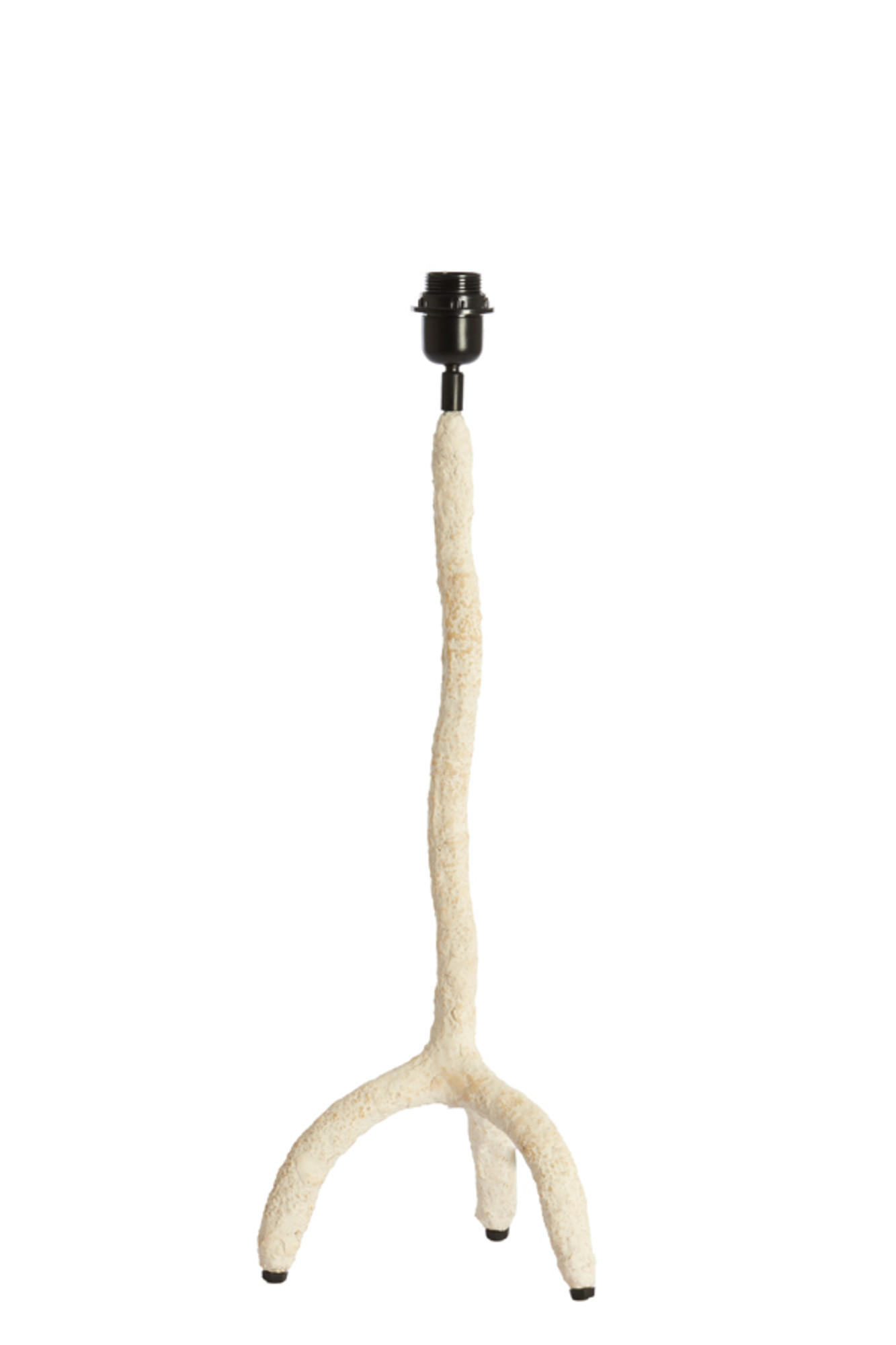 LAMPENFUSS Guja Braun 20/20/57 cm - Hellbraun, Papier (20/20/57cm) - Light & Living