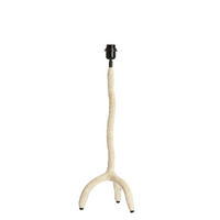 LAMPENFUSS Guja Braun 20/20/57 cm - Hellbraun, Papier (20/20/57cm) - Light & Living