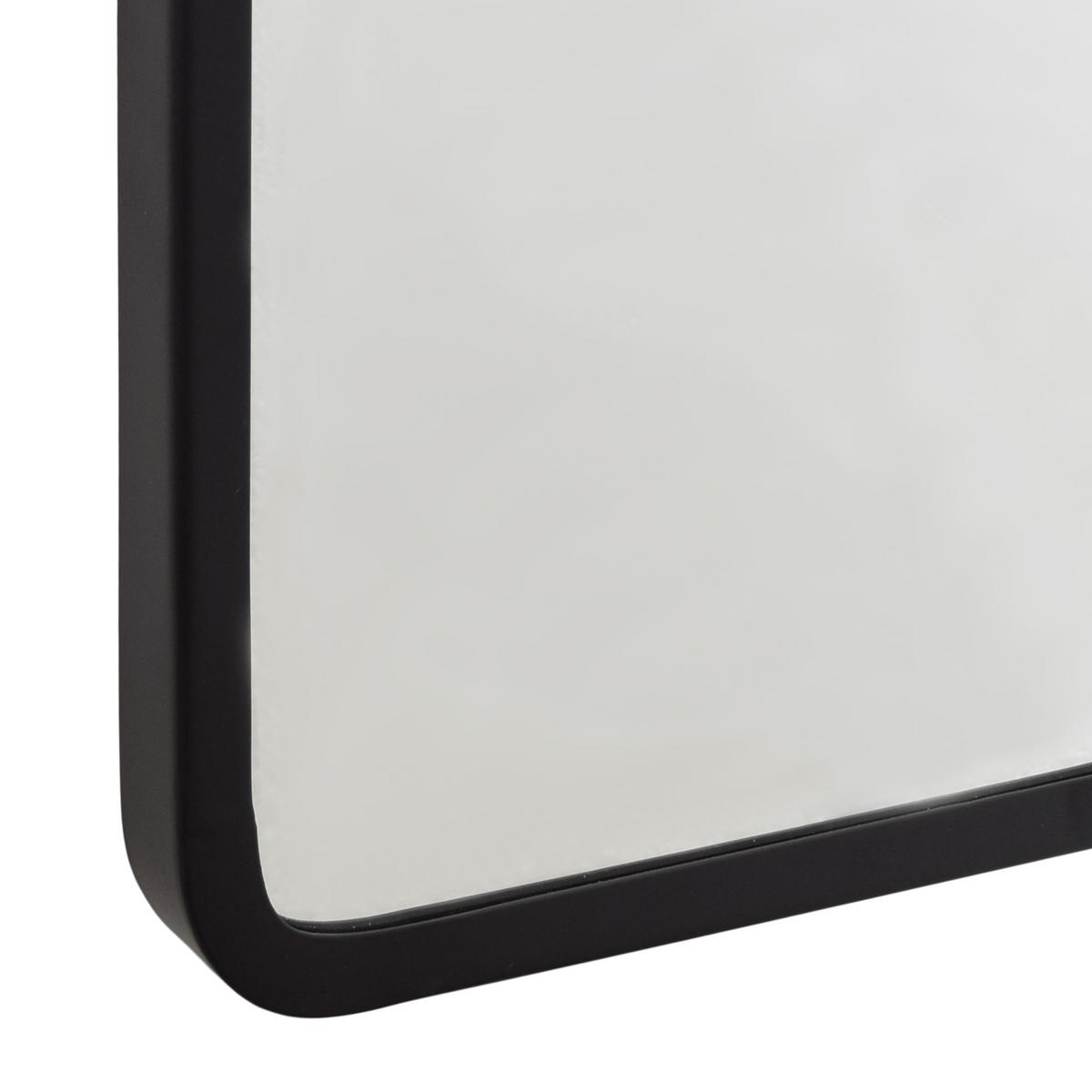 WANDSPIEGEL Dory Schwarz - Schwarz, Metall (31/46/4cm) - LOFT42