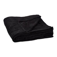 KUSCHELDECKE - Schwarz, Textil (200/220cm) - Relaxdays