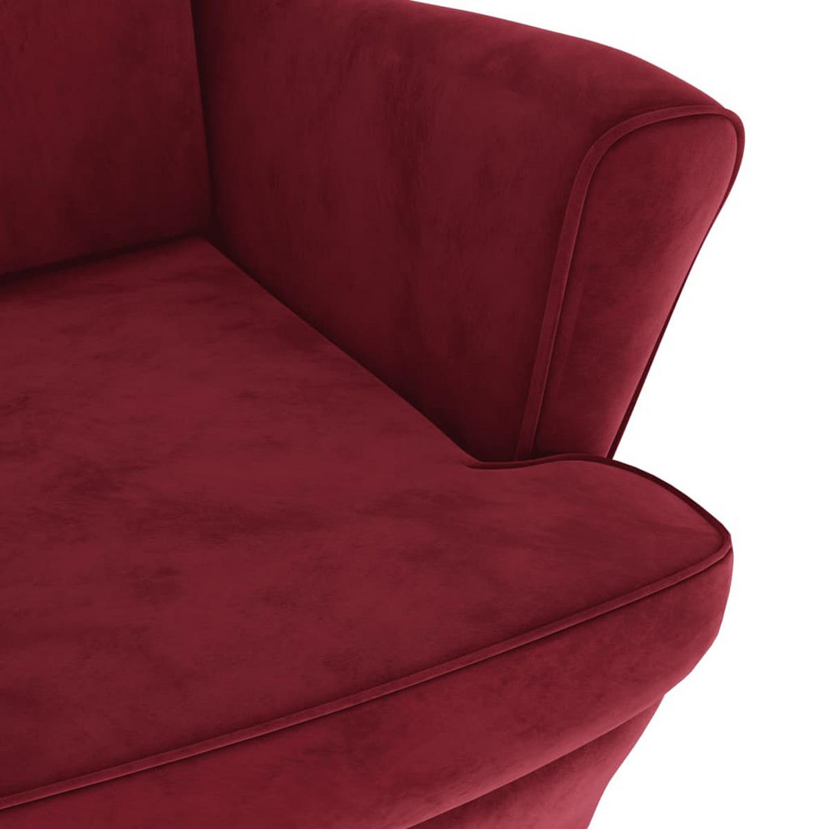 DELETE - Rot, Textil (74/100/84cm) - vidaXL