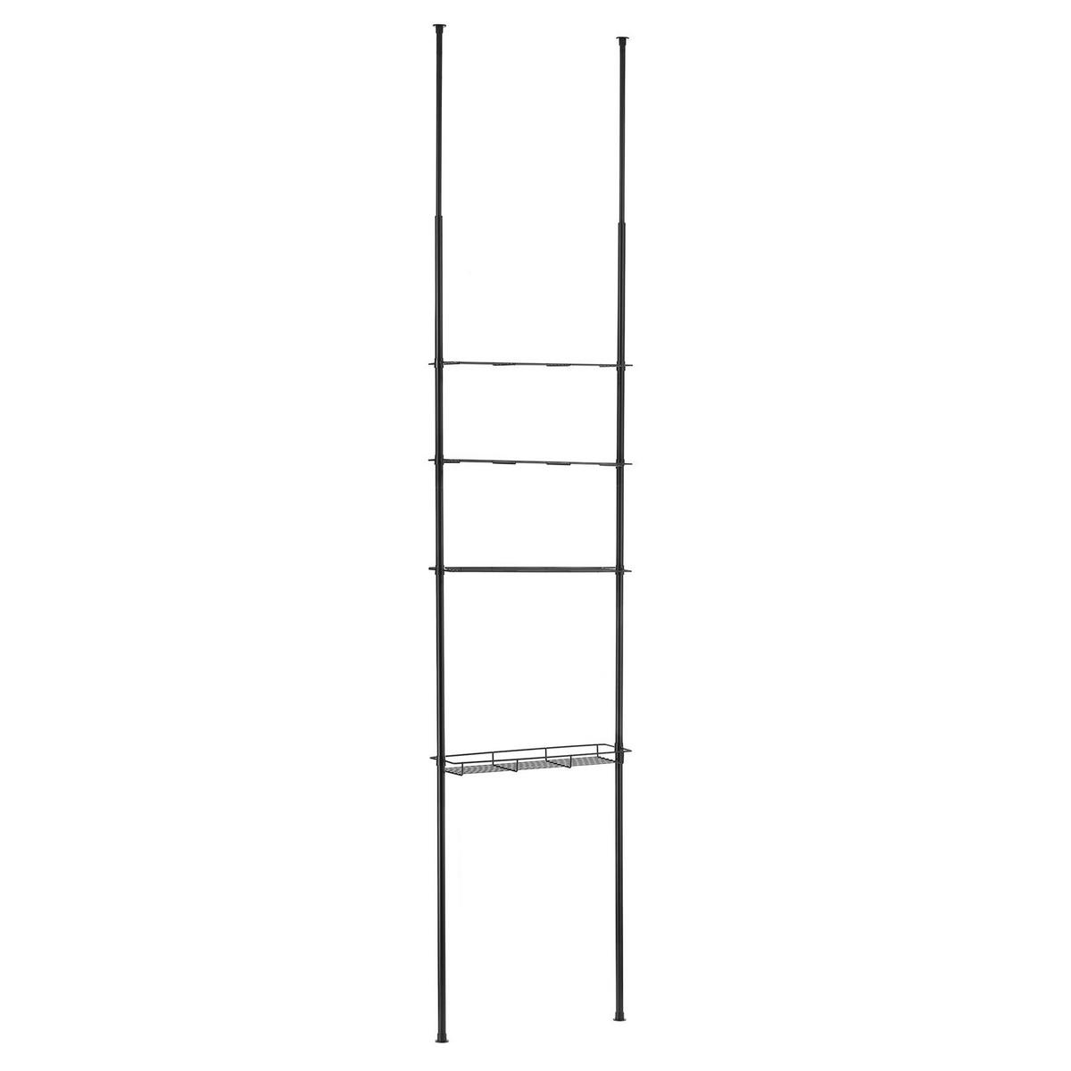 DUSCHREAGAL DUNJA - Schwarz, Metall (59/280/16cm) - CARO-Möbel