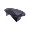 COUCHTISCH - Sicherheitsglas - Anthrazit - ELOWEN - Anthrazit, Glas (120/70/41cm) - Vente-Unique