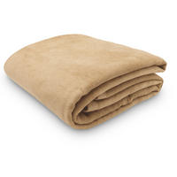KUSCHELDECKE, 150x200 cm, 60% Baumwolle, 40% Polyacryl, Braun - Hellbraun, Naturmaterialien (150/200cm) - Zollner