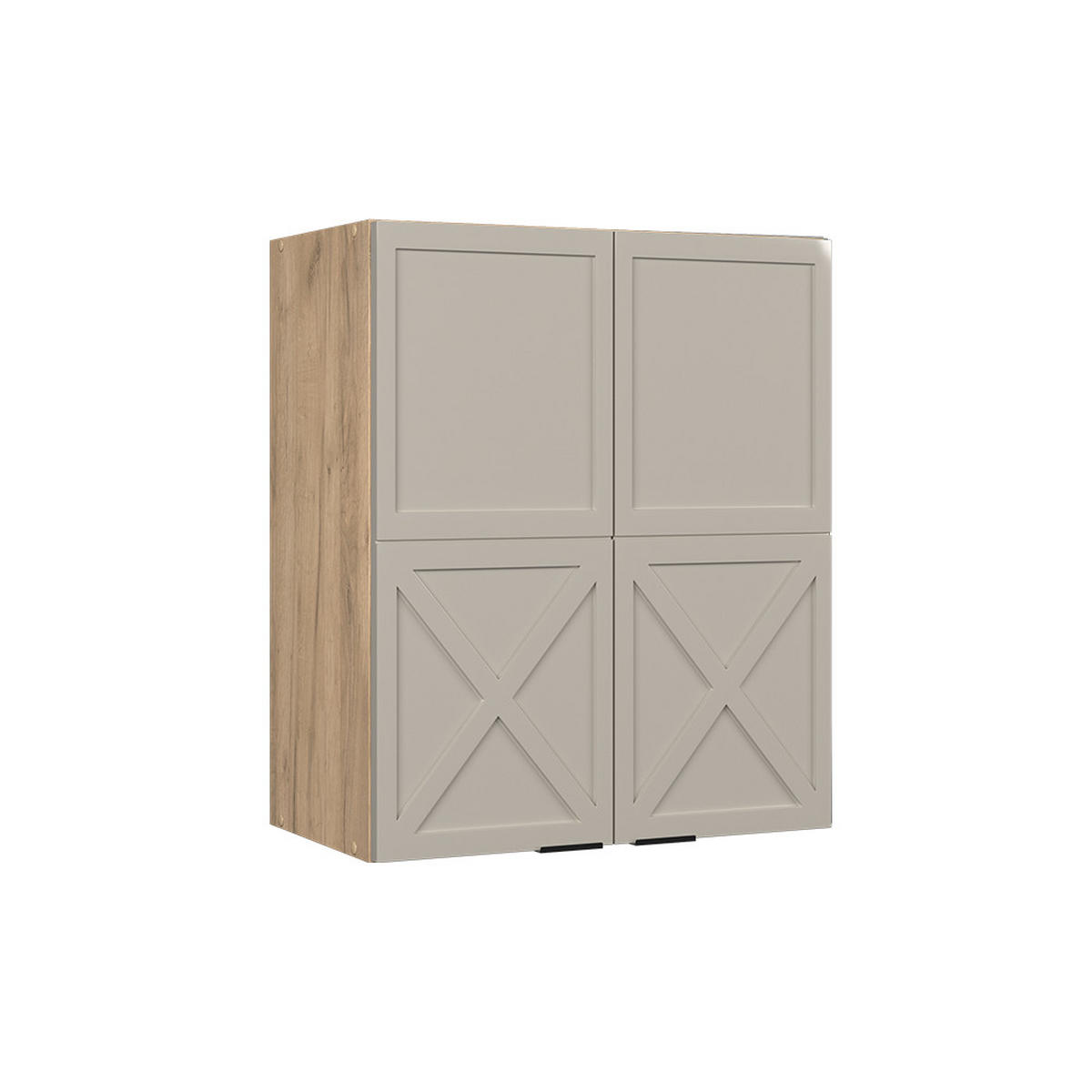 HÄNGESCHRANK Fame-Line GrauBeige 60 cm - Honigeiche/Eiche Wotan, Holzwerkstoff (60/72/34.1cm) - Vicco