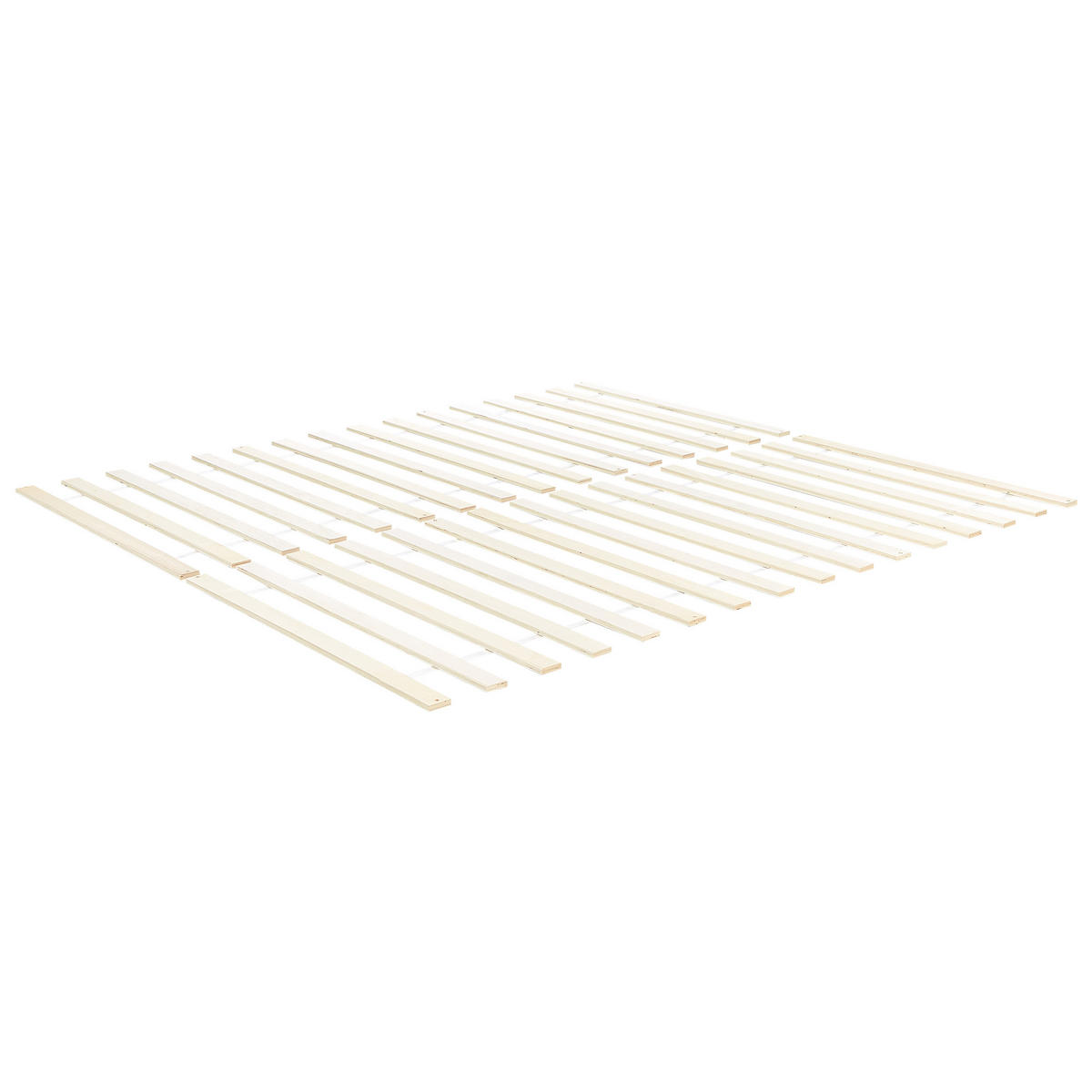 HOLZBETT 160/200cm Weiß Florac - Weiß, Holz (160/200cm) - Beliani