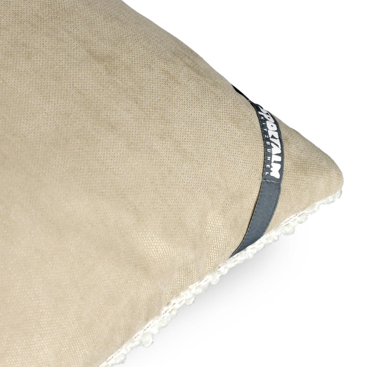 ZIERKISSENHÜLLE SPOT - Beige, Textil (58/38cm) - Sportalm Kitzbühel
