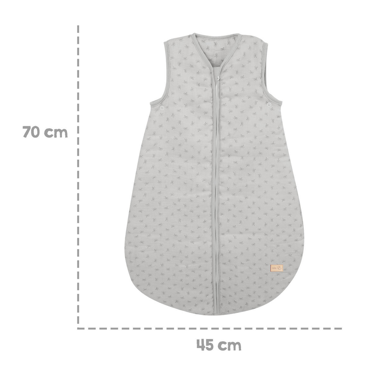 BABYSCHLAFSACK Lil Planet 70 cm grau - Hellgrau, Textil (45/70cm) - Roba