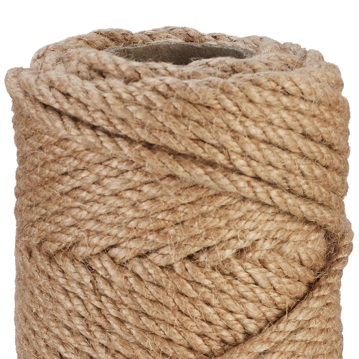 2XJUTESCHNUR - Hellbraun, Textil (9/9/20cm) - Relaxdays