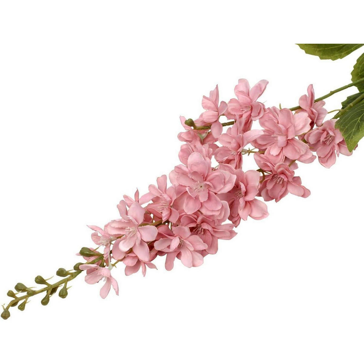 KUNSTBLUMEN Rittersporn 3-teiliges Set Rosa 86 cm - Rosa, Textil (85cm)