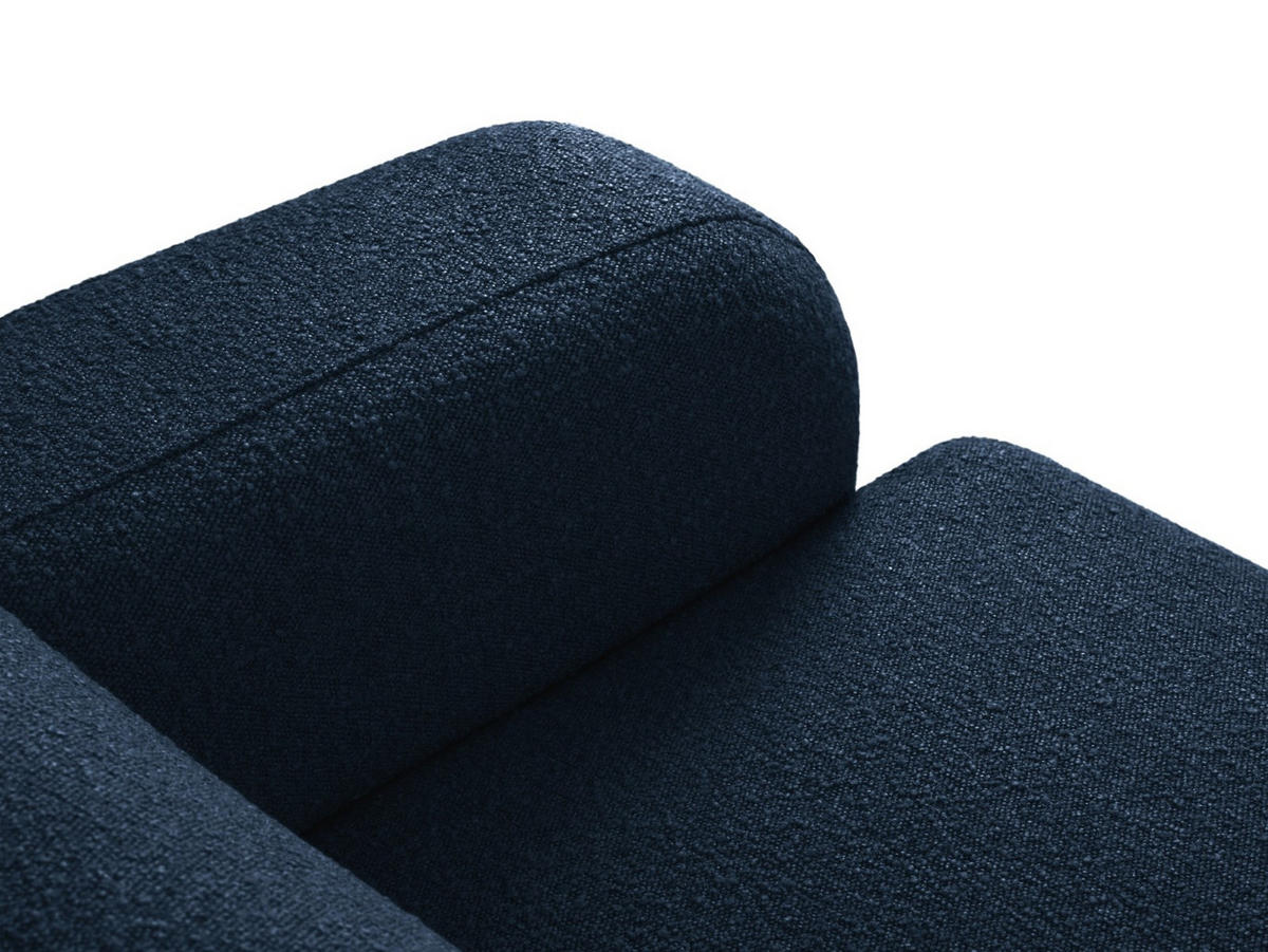 SESSEL Molino aus Boucle dunkelblau - Dunkelblau, Textil (95/72/105cm) - Micadoni