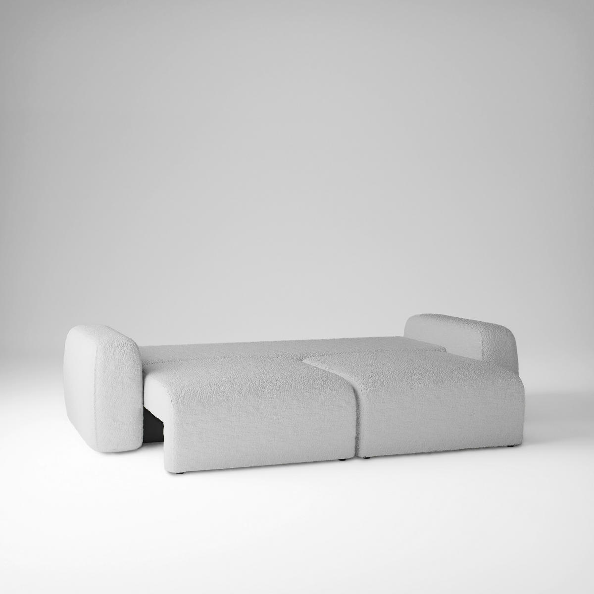 SCHLAFSOFA mit Bettkasten Varde Hellgrau - Hellgrau, Textil (255/85/105cm) - Fedve