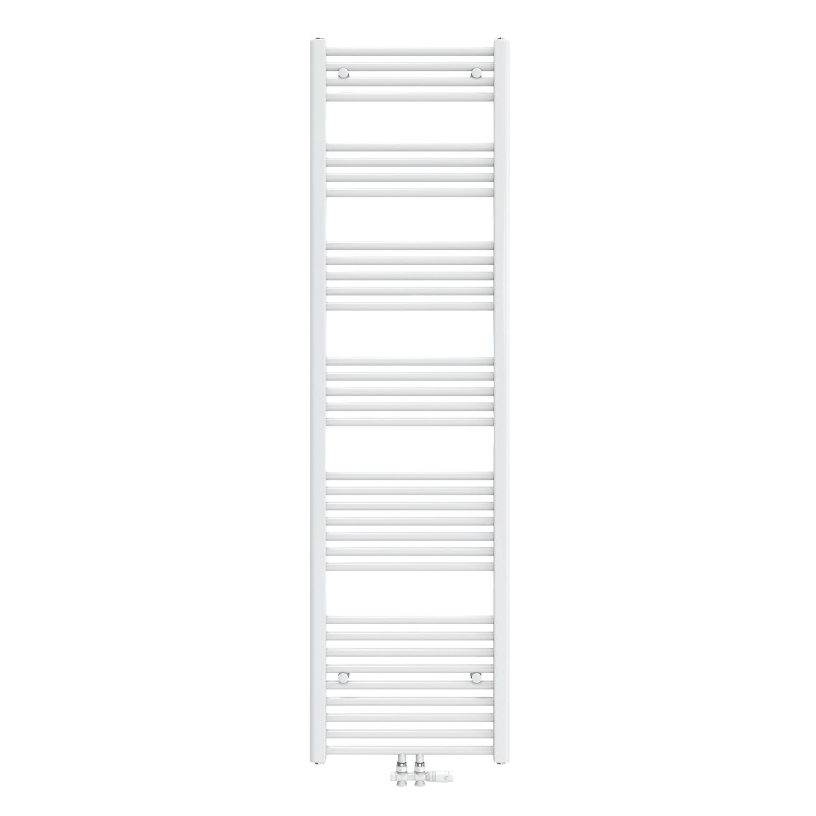 HEIZKÖRPER Handtuchheizkörper wasserführend 180/50/3 cm - Weiß, Metall (50/180/3cm) - EMKE
