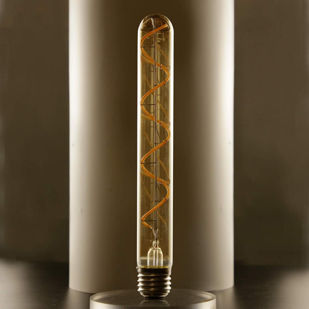 LED-LEUCHTMITTEL Archie II 3/3/22.5cm - Braun, Glas (3/22.5cm) - Nettlife