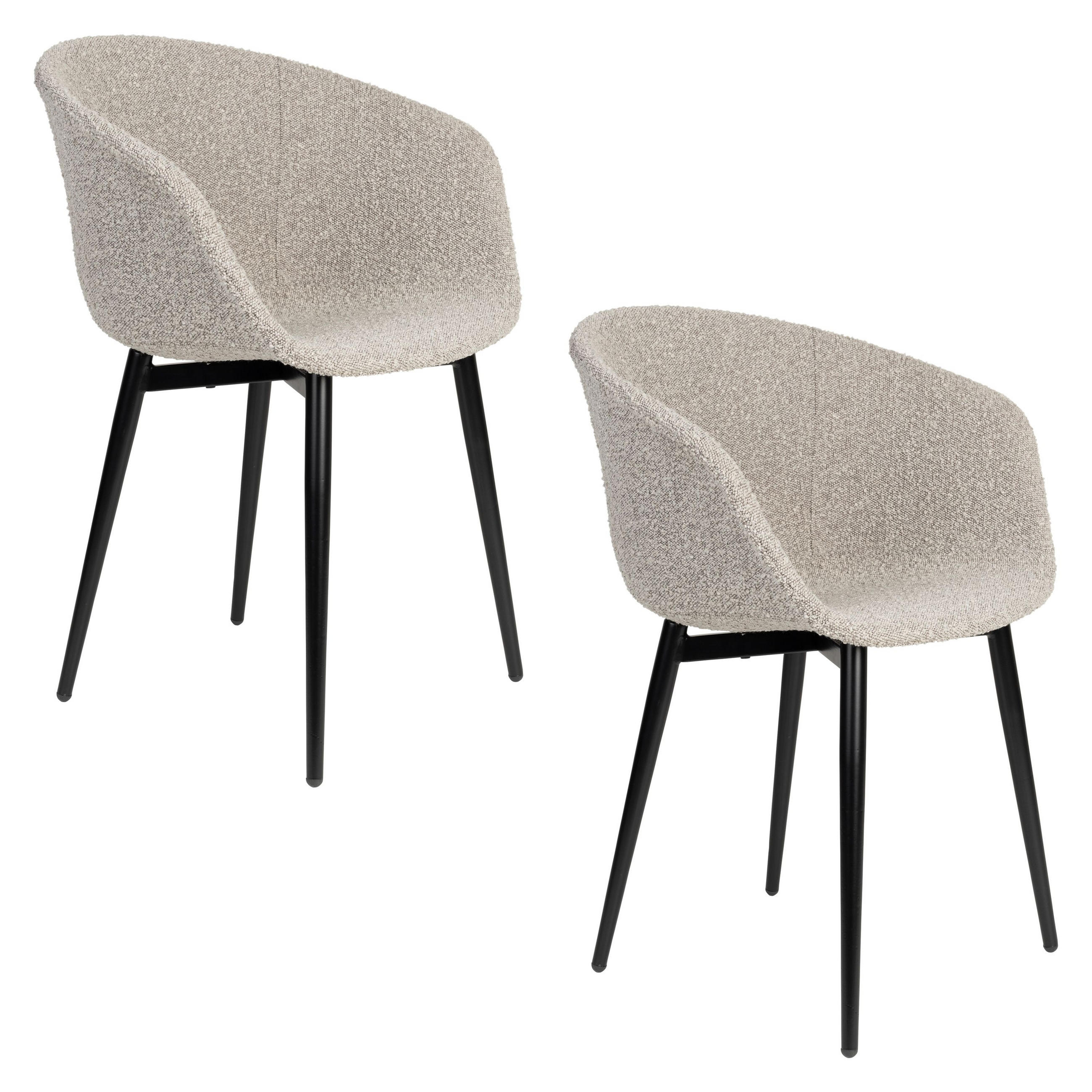 Housecraft Living Esszimmerstuhl Grau 63x80x52.5 cm