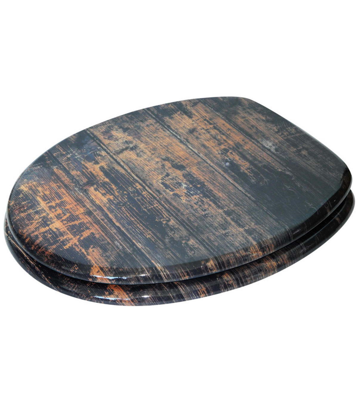 WC-SITZ Vintage - Braun, Holzwerkstoff (38/6/47cm) - Sanilo