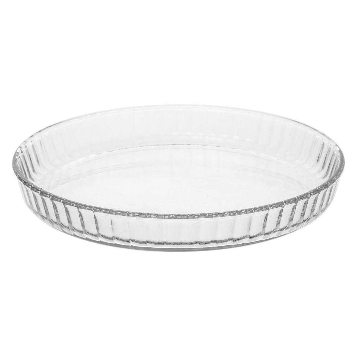 BACKFORM mit Deckel 27,5/27,5/3,9 cm - Transparent, Glas (27.5/3.9/27.5cm) - 5five Simply Smart