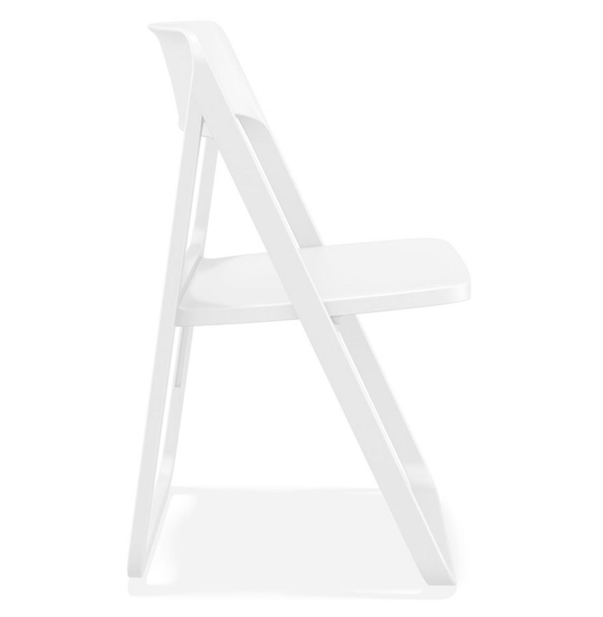 KLAPPSTUHL SLAG Weiß - Grün, Kunststoff (48/45/48cm) - Légia Home