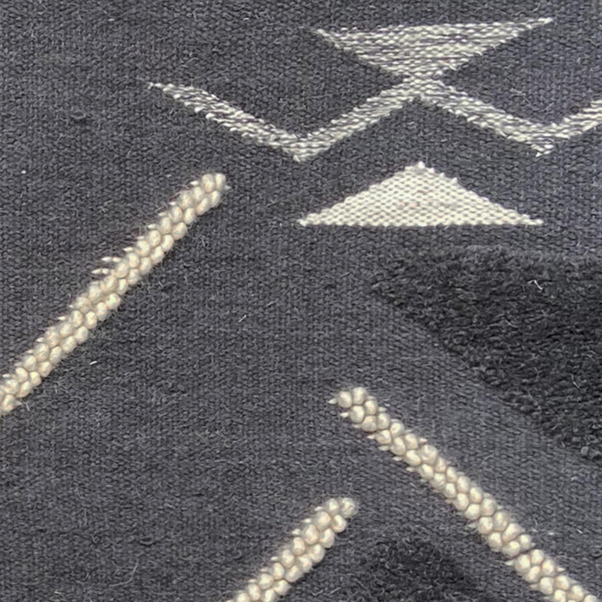 WOLLTEPPICH Graues Wunder 160x260 - Weiß, Textil (160/260cm) - Malagoon