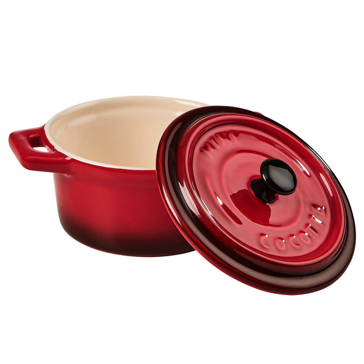 AUFLAUFFORM C'est Si Bon - Rot, Stein (14/9/7cm) - Butlers