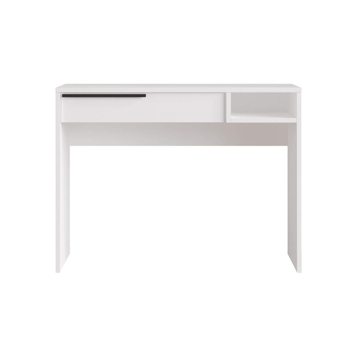 KONSOLENTISCH Weiß 44,5/100/75 cm - Weiß, Holzwerkstoff (44.5/100/75cm) - Mobili Rebecca