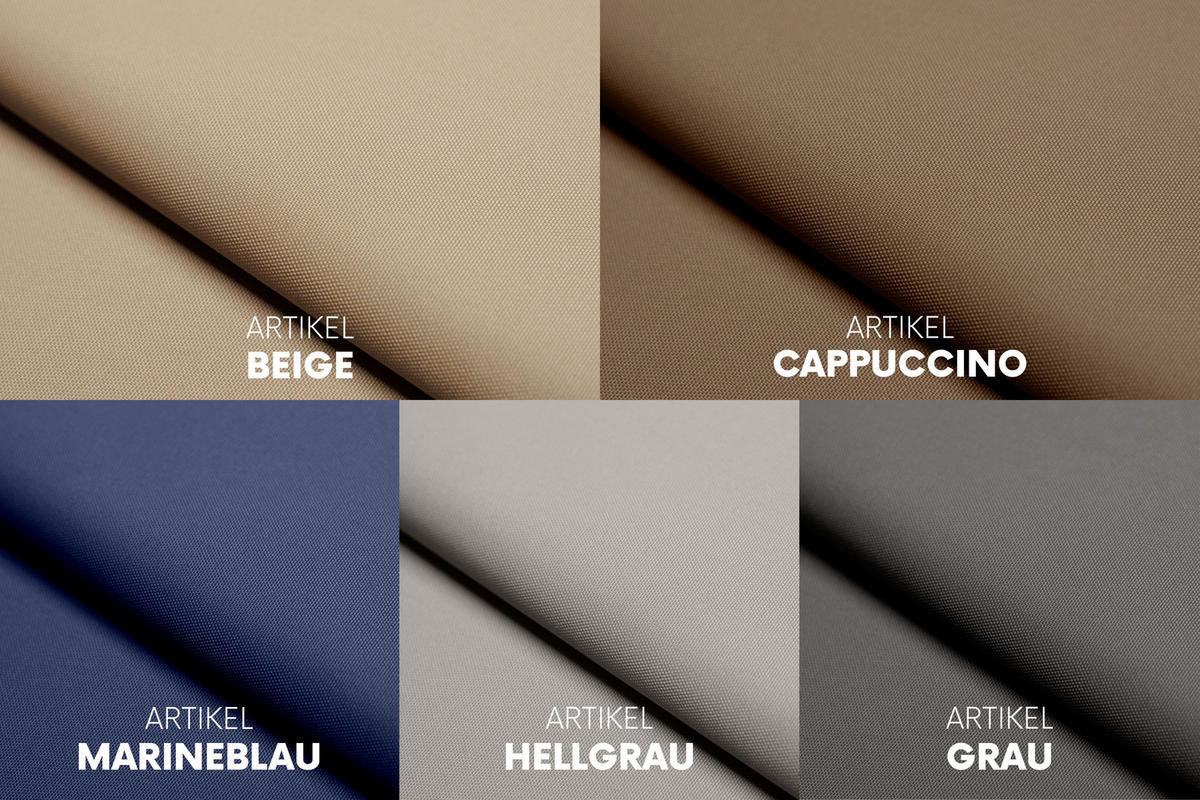 LOUNGEGARNITUR Gartenmöbel set 3+1+1 für den Garten, Terrasse, gartenmöbel lounge set SONNE EXCLUSICVE Grau - Grau, Holz - Kaiser Möbel