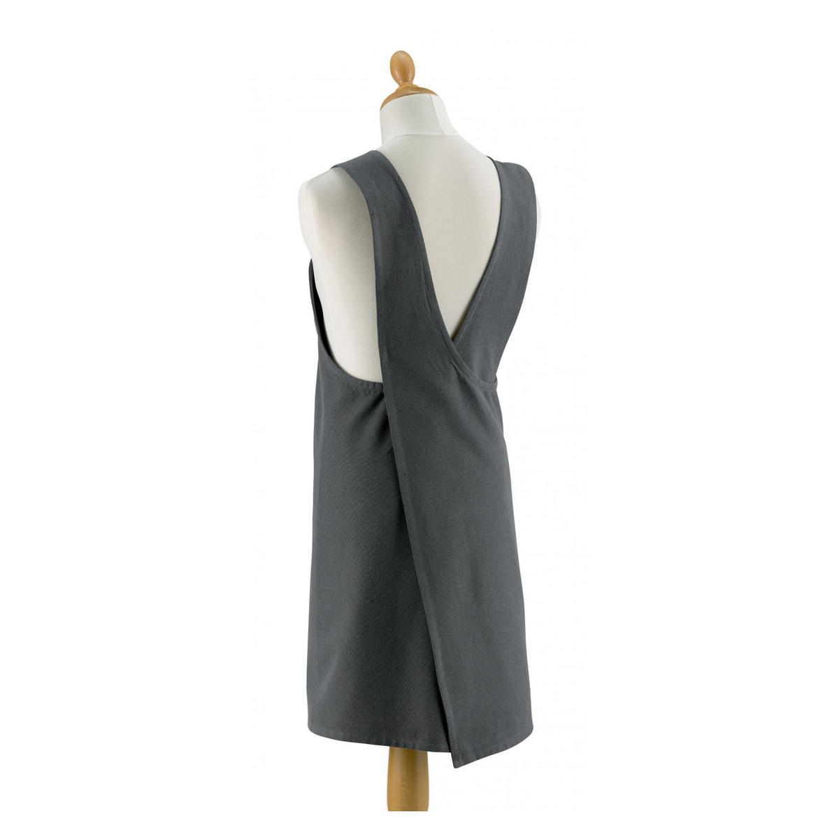 KÜCHENSCHÜRZE Gen umbra 120 x 85 cm - Grau, Textil (120/85cm) - Winkler
