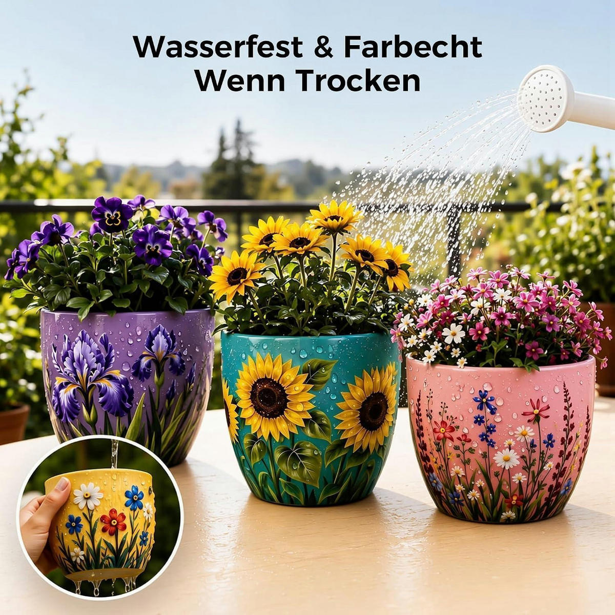 ACRYLSTIFTE 36er Set Macaron Pastell mit Pinselspitze wasserbasiert deckend für Glas Stein Holz Leinwand Stoff - Multicolor, Kunststoff (1/1/15cm)