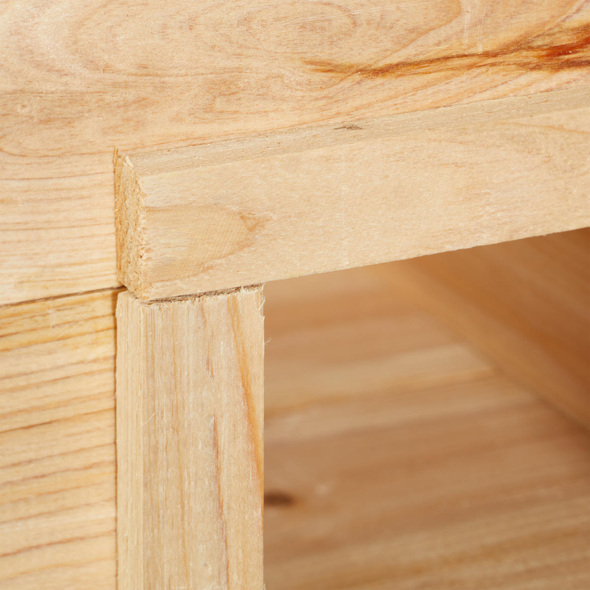 IGELHAUS - Hellbraun, Holz (32/22.5/27cm) - Relaxdays