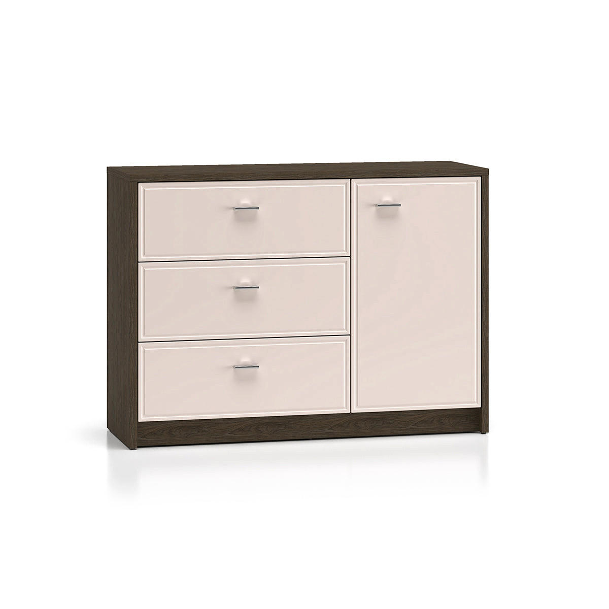 Petits-meubles SIDEBOARD Kaius Kašmír a tmavé dřevo