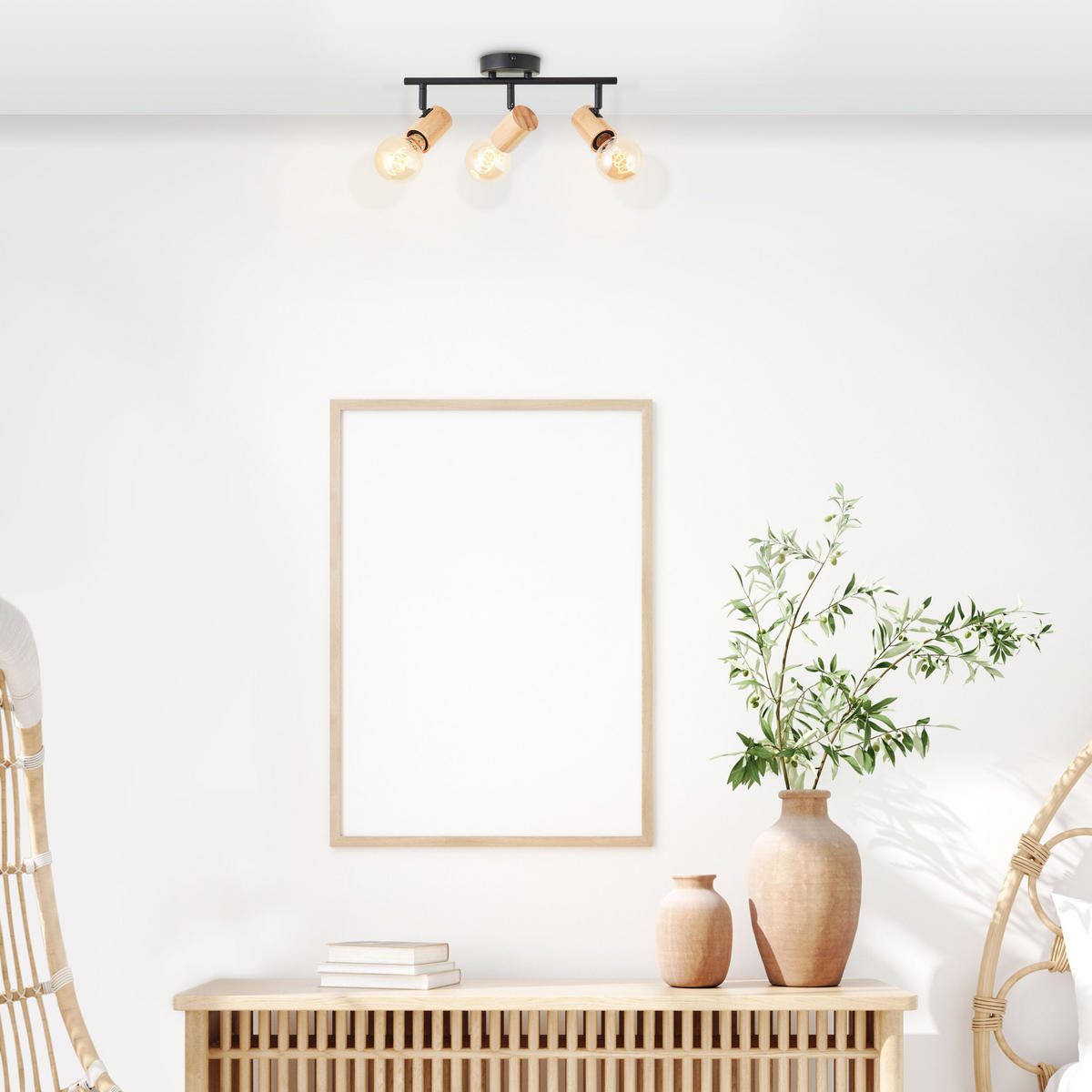 SPOTROHR Kerry 99715/76 - Schwarz, Holz (10/35.5/14.5cm) - Brilliant