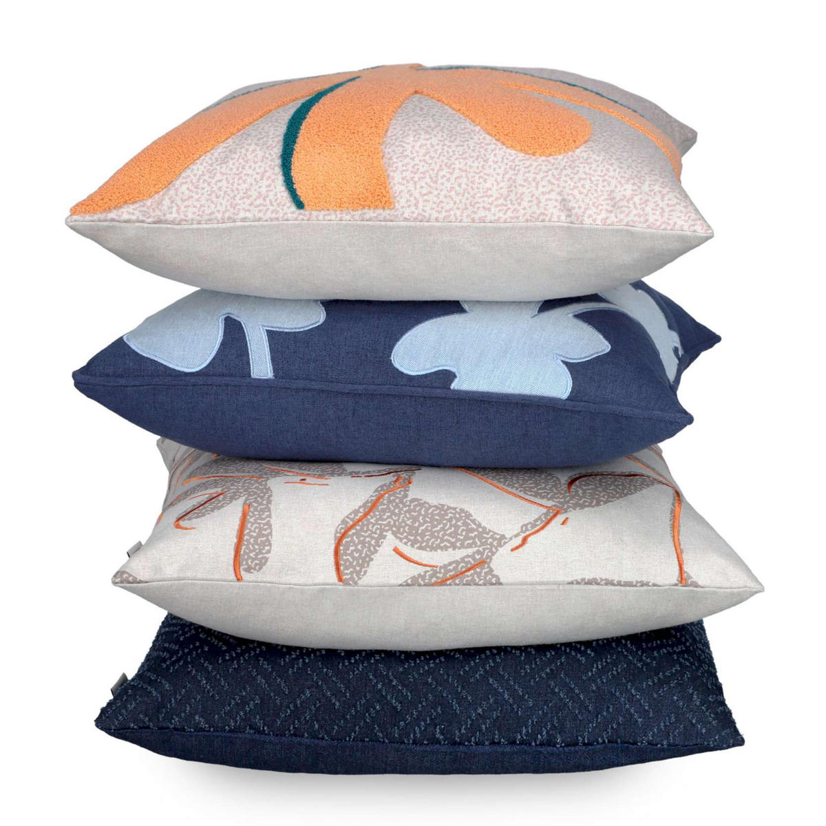 KISSENHÜLLE E-BEA 45/45 cm  - Beige/Orange, Design, Textil (45/45cm) - Esprit