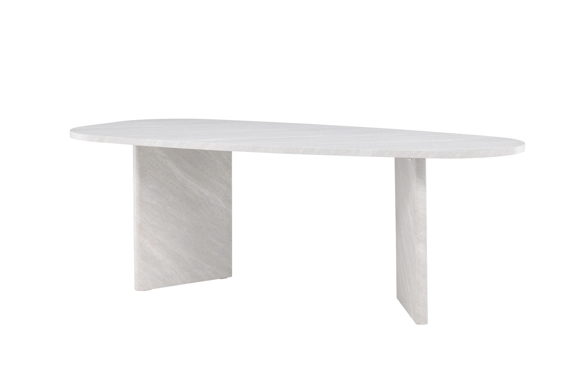 ESSTISCH GRONVIK Grau 100x220x75 cm - Grau, Holzwerkstoff (220/100/75cm) - FURNLUX