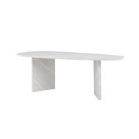 ESSTISCH GRONVIK Grau 100x220x75 cm - Grau, Holzwerkstoff (220/100/75cm) - FURNLUX