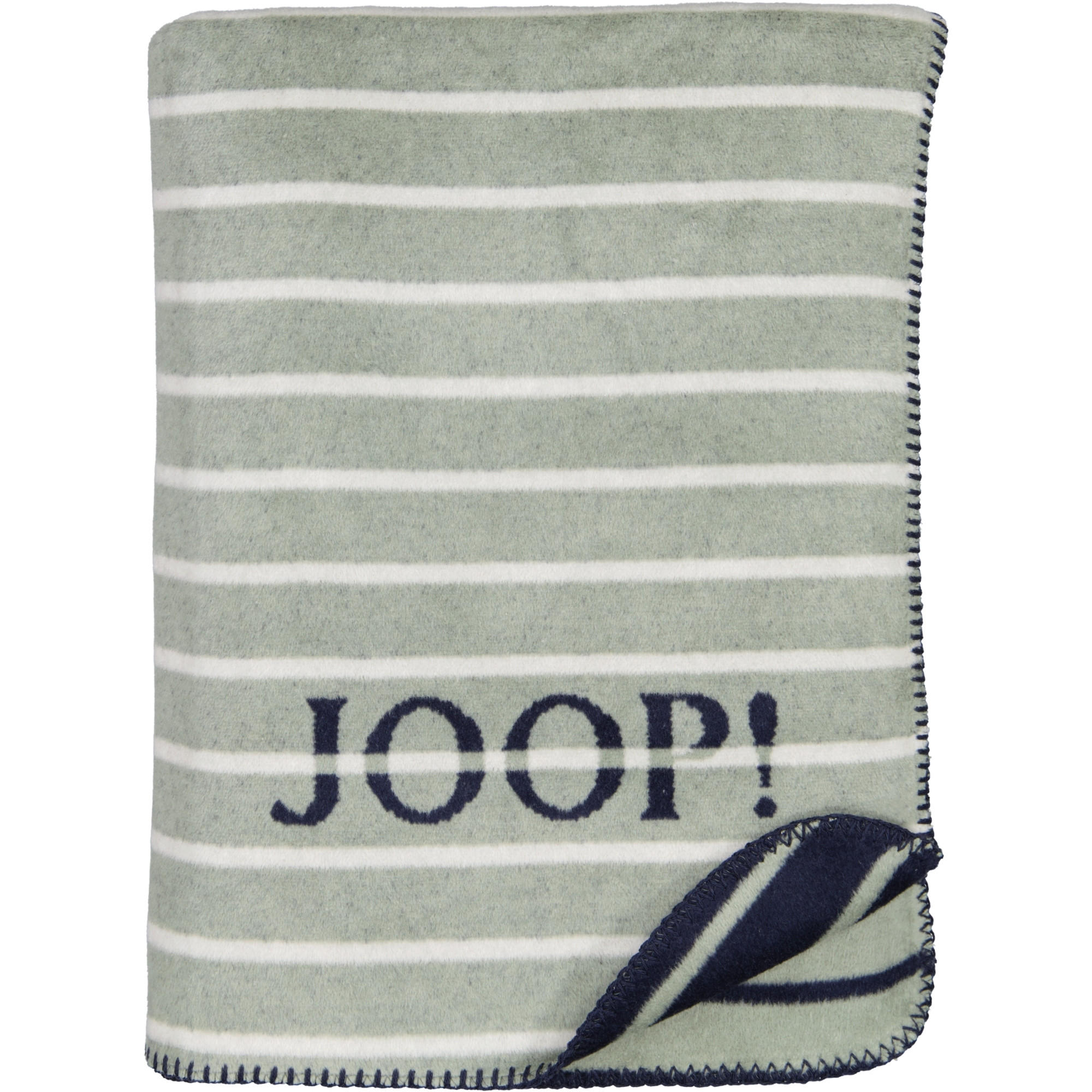 WOHNDECKEN DIVIDED SALBEI - Grün, Textil (150/200cm) - Joop!