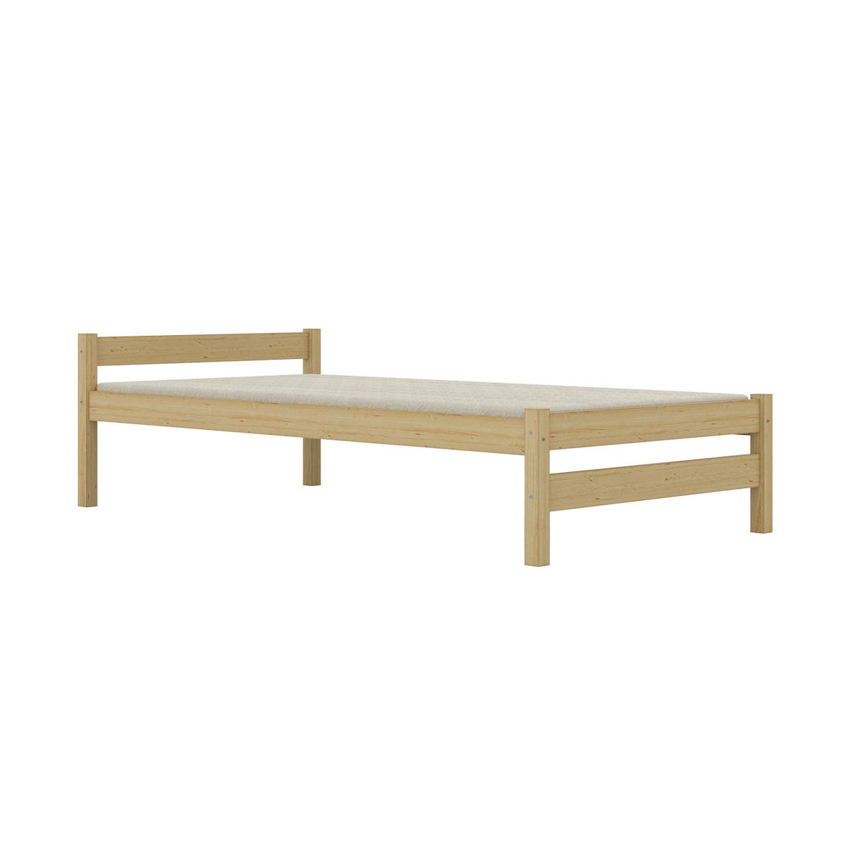 POSTEĽ 90/200 Axel Drevo - hnedá, drevo (90/200cm) - Petits-meubles