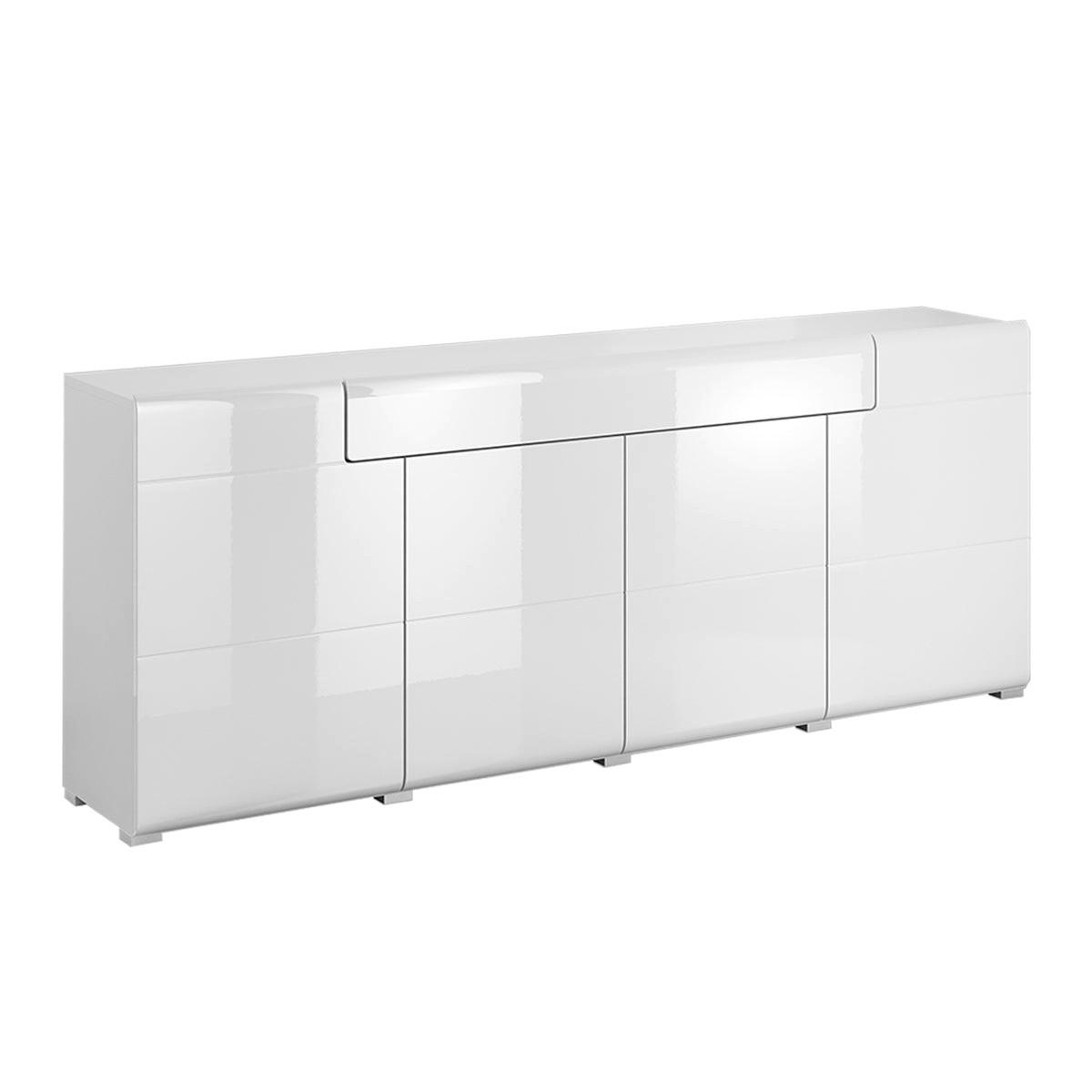 SIDEBOARD Jules Weiß - Weiß, Holzwerkstoff (208/82/39cm) - Petits-meubles
